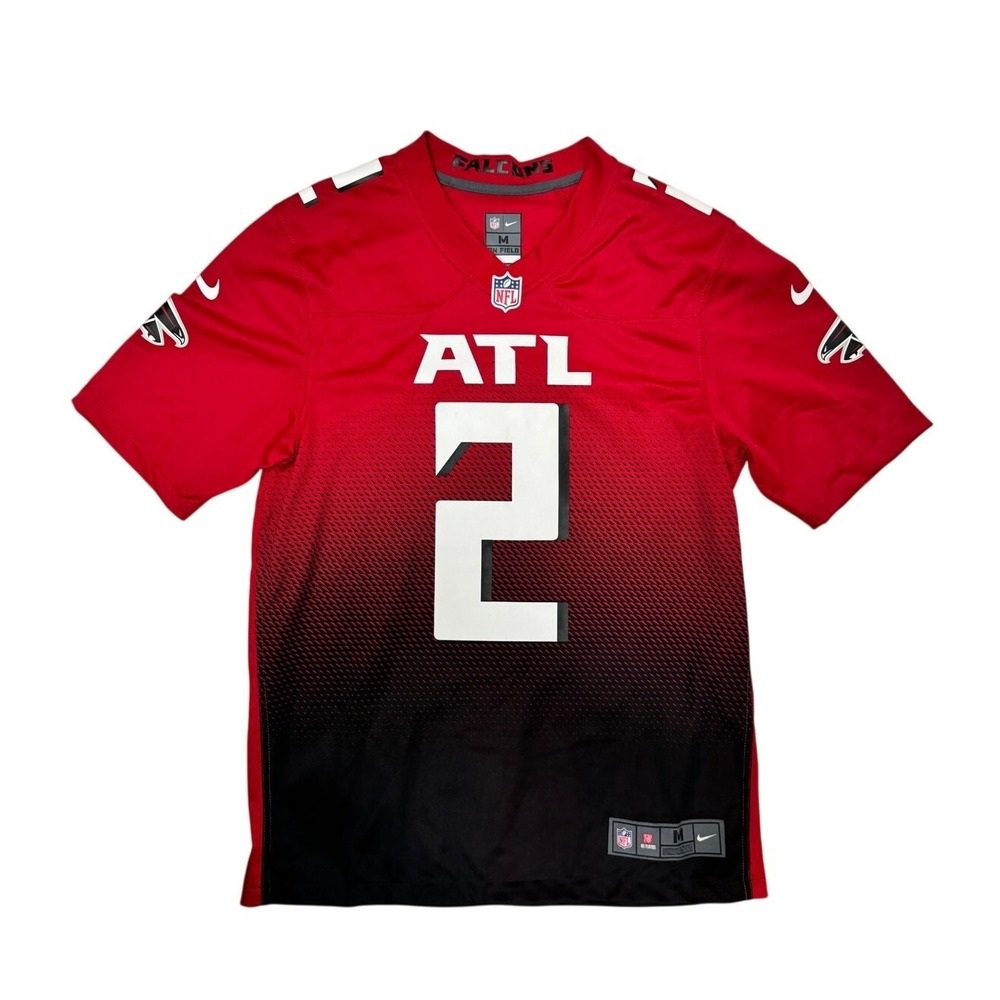 Nike Vapor Limited Atlanta Falcons Matt Ryan NFL Alternate Jersey Red Black M